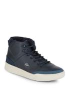 Lacoste High Top Leather Sneakers