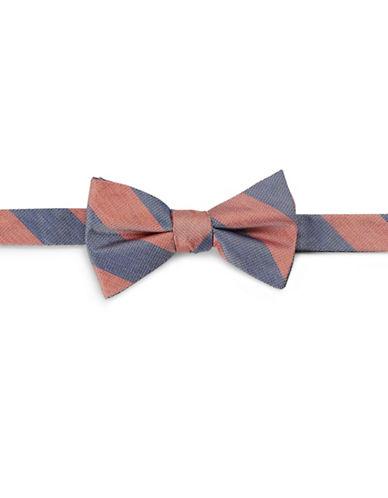 Cole Haan Striped Silk Bow Tie