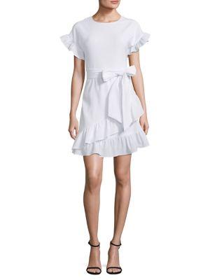 Michael Michael Kors Ruffle Wrap Dress