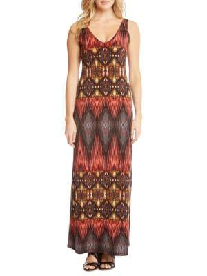 Karen Kane Side-slit Maxi Dress