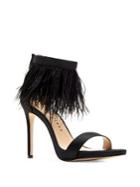 Katy Perry Editor Feathered Stiletto Heels