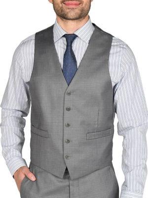 Dockers Techni-cole Slim-fit Suit Separate Vest