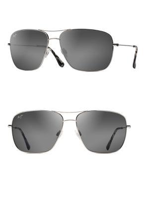 Maui Jim Cook Pines 63mm Aviator Sunglasses
