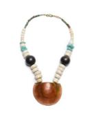 Robert Lee Morris Collection Turquoise Beaded Necklace