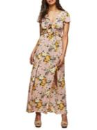 Miss Selfridge Floral Cutout Maxi Dress