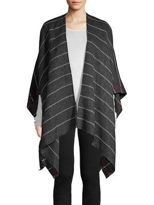 Calvin Klein Heathered Striped Wrap