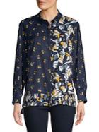 French Connection Aventine Floral Button-down Shirt
