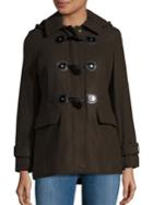 Michael Kors Wool-blend Toggle Coat