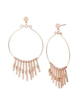 Bcbgeneration Super Love Affirmation Bar Burst Drop Earrings