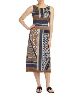 Lafayette 148 New York Sebella Sleeveless Silk Dress