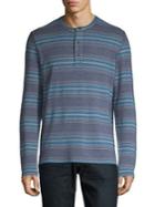 Surfsidesupply Long-sleeve Multi-striped Top