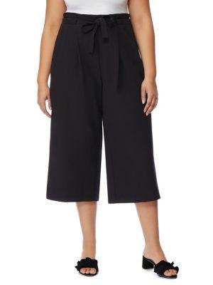 Rebel Wilson X Angels Plus Pull-on Straight Cropped Culottes