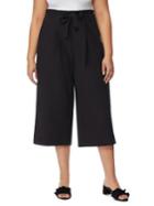 Rebel Wilson X Angels Plus Pull-on Straight Cropped Culottes