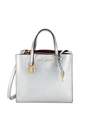 Marc Jacobs Mini Grind Leather Satchel Bag