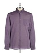 John Varvatos Star U.s.a. Roll-up Cotton Shirt