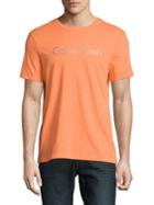 Calvin Klein Performance Textured Cotton Logo Graphic Tee