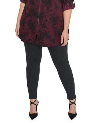 Addition Elle Michel Studio Plus Ponte De Roma Leggings