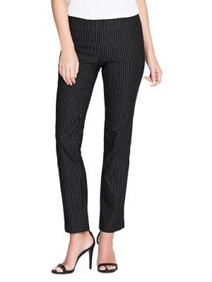 Nic+zoe Petite Dotted Stripe Pants