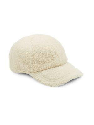 Ugg Faux Shearling Baseball Cap