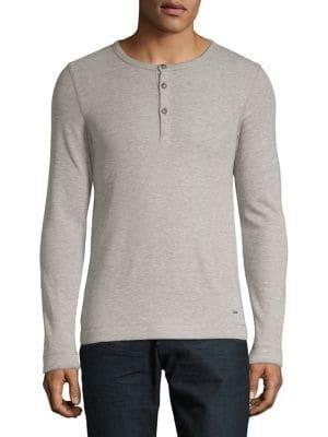 Hugo Boss Classic Cotton Henley