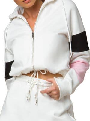 Tiger Mist Zoey Oversized Cropped Hoodie