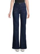 7 For All Mankind High-rise Wide-leg Jeans