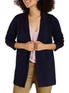 Brooks Brothers Red Fleece Notched Merino Wool Knit Jacket