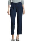H Halston Mailnline Fitted Belted Pants