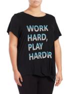 Marc New York Performance Text Graphic Tee