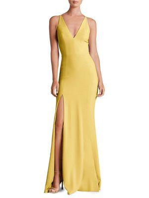 Dress The Population Iris Slit Evening Gown