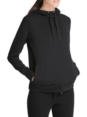 Donna Karan Active Classic Long-sleeve Hoodie