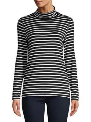 Calvin Klein Striped Long-sleeve Top