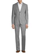 Hugo Jeffery Simmons Textured Suit