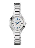 Bulova Classic Blue Markers Stainless Steel Slim Bracelet Watch