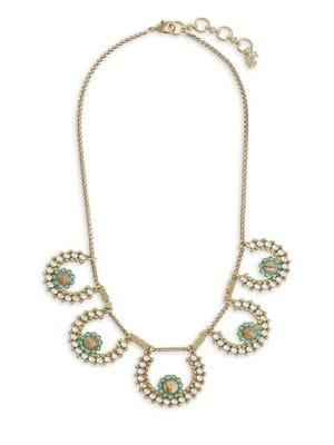 Lucky Brand Cowgirl California Multi-stone Beaded Collar Necklace