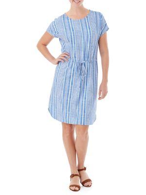 Olsen Vertical Striped Dress