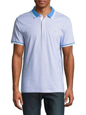 Michael Kors Rib-trimmed Cotton Polo