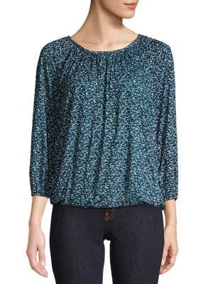 Michael Michael Kors Petite Space Tweed Top