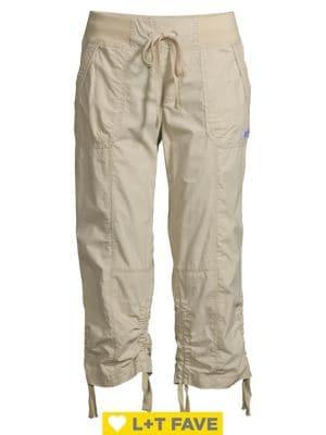 Calvin Klein Performance Cropped Camo Cargo Pants