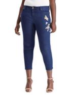 Lauren Ralph Lauren Plus Premier Skinny Cropped Jeans