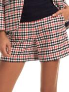 Trina Turk The Tourist Houndstooth-print Shorts