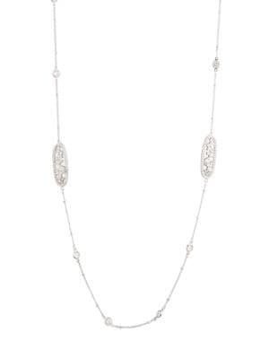 Carolee Crystal Coves Crystal Station Necklace