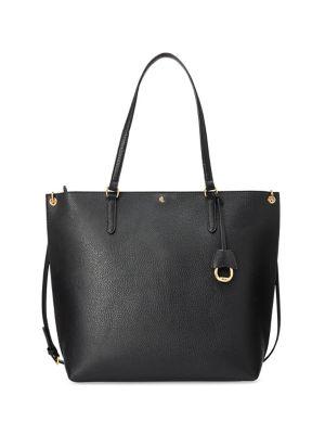 Lauren Ralph Lauren Large Faux-leather Abby Tote