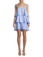 Design Lab Lord & Taylor Tiered Day Dress