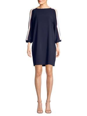 Marella Side Stripe Shift Dress