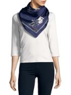 Echo Golf Day Silk Square Scarf