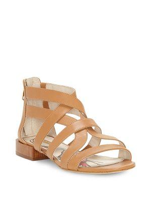 Louise Et Cie Almeyna Leather Crisscross Sandals