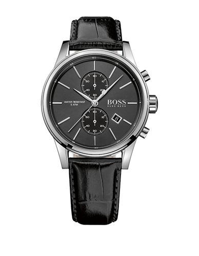 Hugo Boss Chrono Leather Wrist Watch