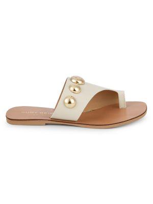 Kurt Geiger London Deena Embellished Leather Slides
