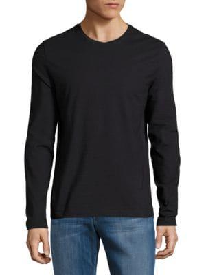 Boss Textured Cotton Tee